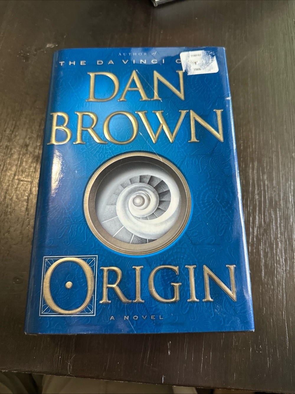 Origin Dan Brown Hardcover Novel in Blue - Origin